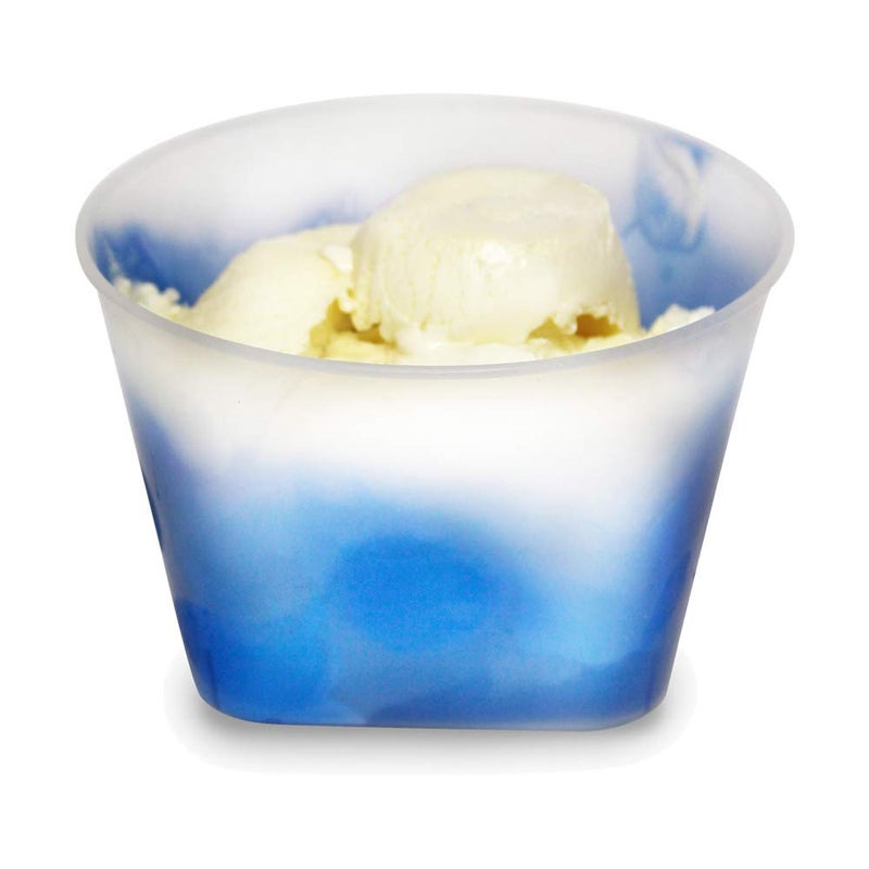 AAkron Color Changing Mood Bowl - perfect for ice cream, reacts to ice cold temperatures and changes from one vivid color to another, Set of 8, Assorted Colors- MADE IN USA - Image 3